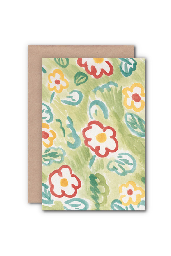 LittleRoom - Flower bed 폴딩카드
